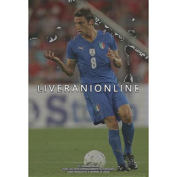 Basilea (CH) 12-08-2009 Amichevole Nazionale Italiana Calcio Svizzera-Italia 0:0 nella foto claudio marchisio ph Marco Luzzani/ag. Aldo Liverani s.a.s.