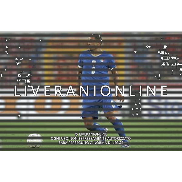 Basilea (CH) 12-08-2009 Amichevole Nazionale Italiana Calcio Svizzera-Italia 0:0 nella foto angelo palombo ph Marco Luzzani/ag. Aldo Liverani s.a.s.