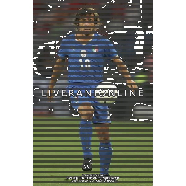 Basilea (CH) 12-08-2009 Amichevole Nazionale Italiana Calcio Svizzera-Italia 0:0 nella foto andrea pirlo ph Marco Luzzani/ag. Aldo Liverani s.a.s.