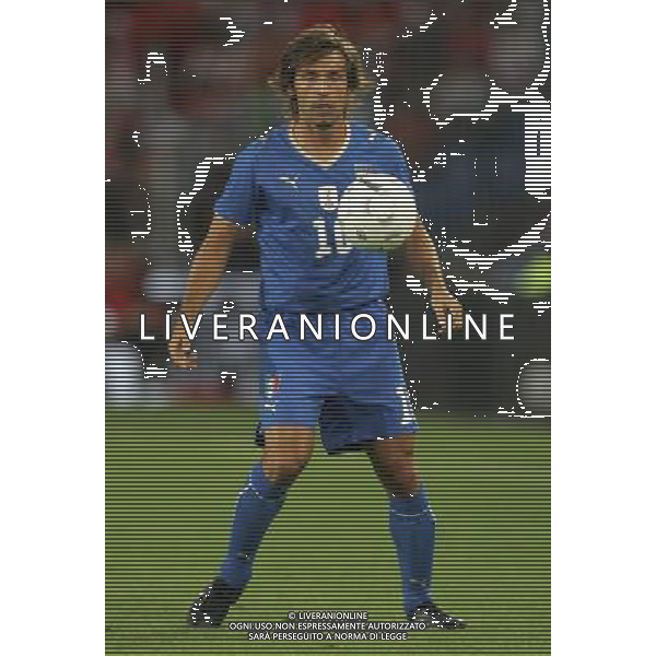 Basilea (CH) 12-08-2009 Amichevole Nazionale Italiana Calcio Svizzera-Italia 0:0 nella foto andrea pirlo ph Marco Luzzani/ag. Aldo Liverani s.a.s.