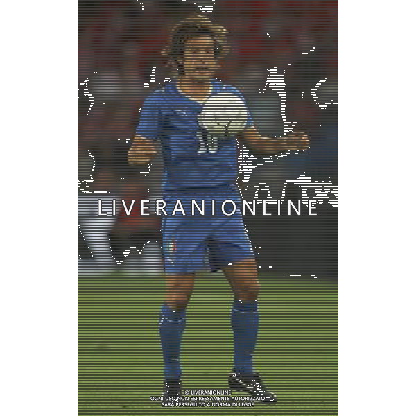 Basilea (CH) 12-08-2009 Amichevole Nazionale Italiana Calcio Svizzera-Italia 0:0 nella foto andrea pirlo ph Marco Luzzani/ag. Aldo Liverani s.a.s.