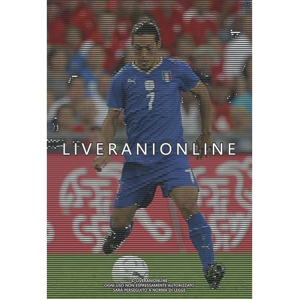 Basilea (CH) 12-08-2009 Amichevole Nazionale Italiana Calcio Svizzera-Italia 0:0 nella foto mauro camoranesi ph Marco Luzzani/ag. Aldo Liverani s.a.s.