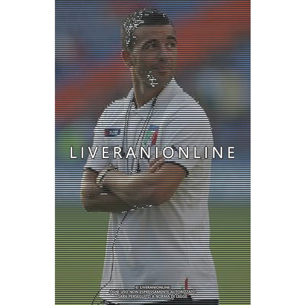 Basilea (CH) 12-08-2009 Amichevole Nazionale Italiana Calcio Svizzera-Italia 0:0 nella foto antonio di natale ph Marco Luzzani/ag. Aldo Liverani s.a.s.