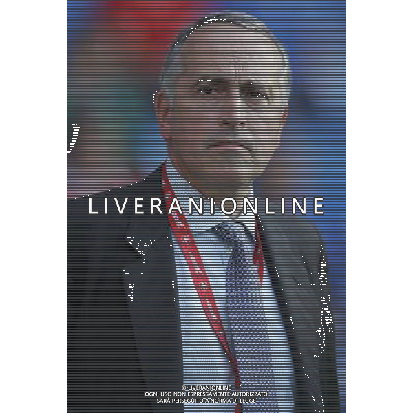 Basilea (CH) 12-08-2009 Amichevole Nazionale Italiana Calcio Svizzera-Italia 0:0 nella foto Giancarlo Abete ph Marco Luzzani/ag. Aldo Liverani s.a.s.