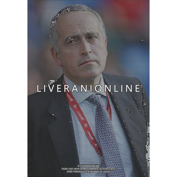 Basilea (CH) 12-08-2009 Amichevole Nazionale Italiana Calcio Svizzera-Italia 0:0 nella foto Giancarlo Abete ph Marco Luzzani/ag. Aldo Liverani s.a.s.