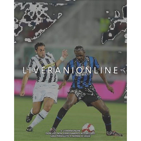 Inter - Juventus Trofeo TIM 2009 Pescara - 14.08.2009 Inter-Milan-Juventus Nella Foto: patrick VIERA e christian MOLINARO /Ph.Vitez-Ag. Aldo Liverani