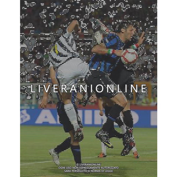 Inter - Juventus Trofeo TIM 2009 Pescara - 14.08.2009 Inter-Milan-Juventus Nella Foto: MARCO MATERAZZI-JULIO CESAR /Ph.Vitez-Ag. Aldo Liverani