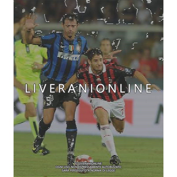Milan - Inter Trofeo TIM 2009 Pescara - 14.08.2009 Inter-Milan-Juventus Nella Foto: Alexandre PATO-dejan STANKOVIC /Ph.Vitez-Ag. Aldo Liverani