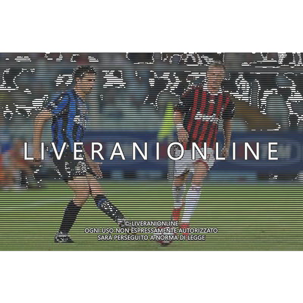 Milan - Inter Trofeo TIM 2009 Pescara - 14.08.2009 Inter-Milan-Juventus Nella Foto: THIAGO MOTTA e ignazio abate /Ph.Vitez-Ag. Aldo Liverani