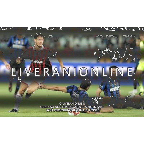 Milan - Inter Trofeo TIM 2009 Pescara - 14.08.2009 Inter-Milan-Juventus Nella Foto: alexandre PATO-SAMUEL walter /Ph.Vitez-Ag. Aldo Liverani