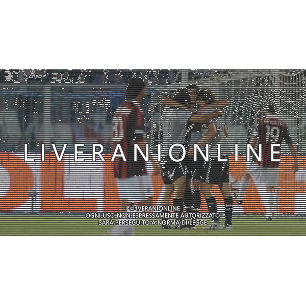 Milan - juventus Trofeo TIM 2009 Pescara - 14.08.2009 Inter-Milan-Juventus Nella Foto: esultanza dopo il gol di vincenzo iaquinta /Ph.Vitez-Ag. Aldo Liverani