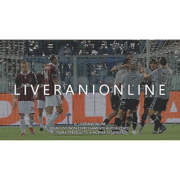 Milan - juventus Trofeo TIM 2009 Pescara - 14.08.2009 Inter-Milan-Juventus Nella Foto: esultanza dopo il gol di vincenzo iaquinta /Ph.Vitez-Ag. Aldo Liverani