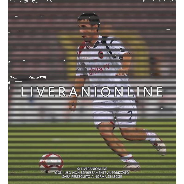 TRIESTINA-CAGLIARI COPPA ITALIA TIM 16/08/2009 NELLA FOTO COSSU ANDREA FOTO PARISOTTO-AG ALDO LIVERANI