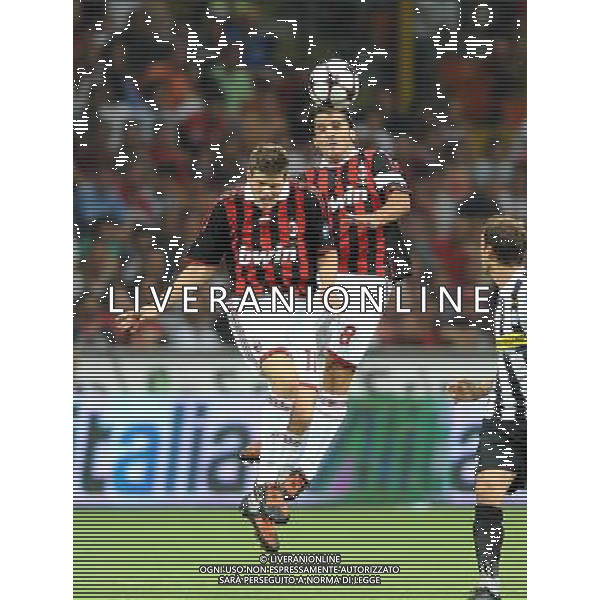 Trofeo Berlusoni Milano - 17.08.2009 Milan-Juventus Nella Foto: GENNARO GATTUSO-HUNTELAAR /Ph.Vitez-Ag. Aldo Liverani