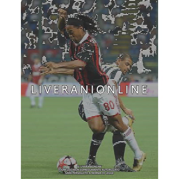 Trofeo Berlusoni Milano - 17.08.2009 Milan-Juventus Nella Foto:RONALDINHO-FELIPE MELO /Ph.Vitez-Ag. Aldo Liverani