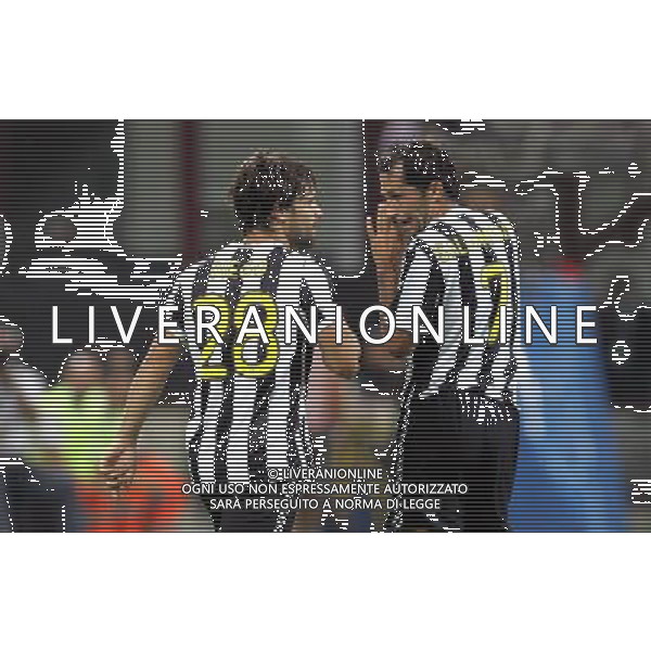 Milan - Juventus Trofeo Berlusconi 17/08/2009 nella foto esultanza dopo il gol di diego del 0-1 ©luzzani/Agenzia Aldo Liverani Sas