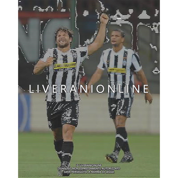 Trofeo Berlusoni Milano - 17.08.2009 Milan-Juventus Nella Foto:DIEGO ESULTANZA DOPO IL GOL /Ph.Vitez-Ag. Aldo Liverani