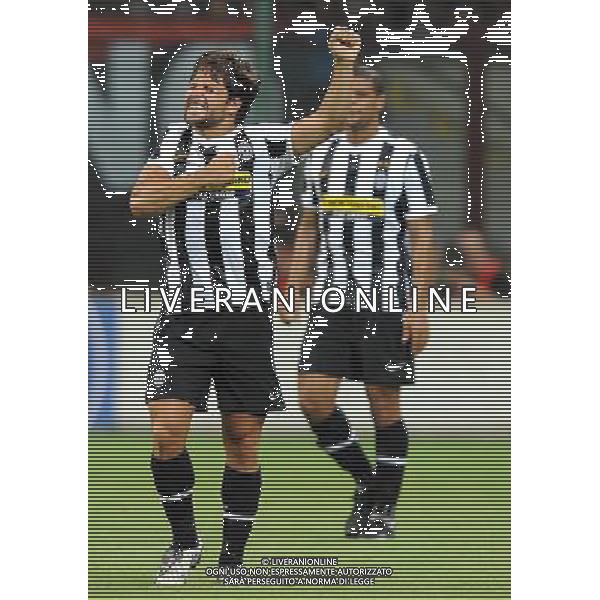 Trofeo Berlusoni Milano - 17.08.2009 Milan-Juventus Nella Foto:DIEGO ESULTANZA DOPO IL GOL /Ph.Vitez-Ag. Aldo Liverani