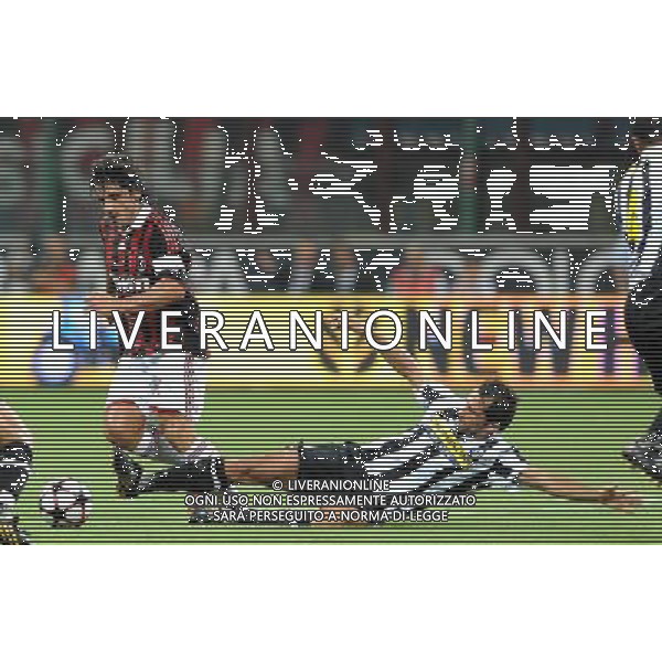 Trofeo Berlusoni Milano - 17.08.2009 Milan-Juventus Nella Foto: GENNARO GATTUSO-SALIHAMIDZIC /Ph.Vitez-Ag. Aldo Liverani