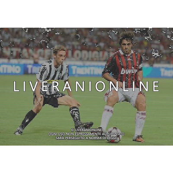 Trofeo Berlusoni Milano - 17.08.2009 Milan-Juventus Nella Foto: GENNARO GATTUSO-MARCHISIO CLAUDIO /Ph.Vitez-Ag. Aldo Liverani