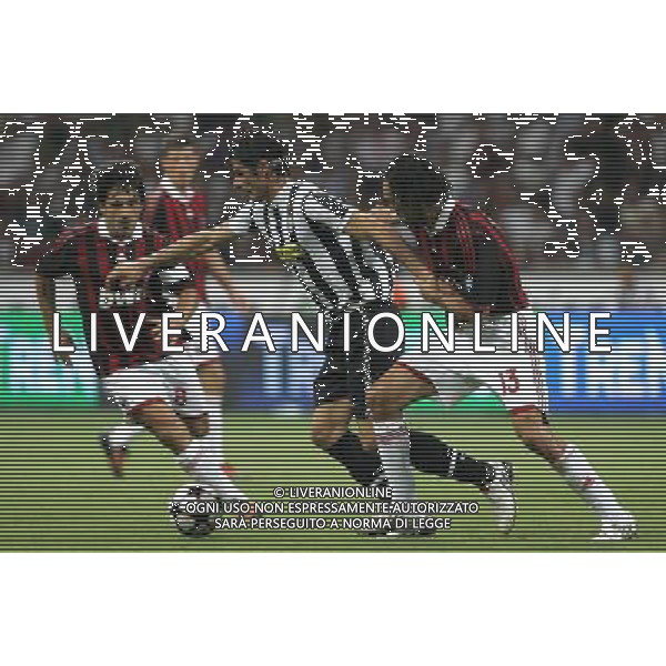 Milan - Juventus Trofeo Berlusconi 17/08/2009 nella foto vincenzo iaquinta e nesta alessandro ©luzzani/Agenzia Aldo Liverani Sas