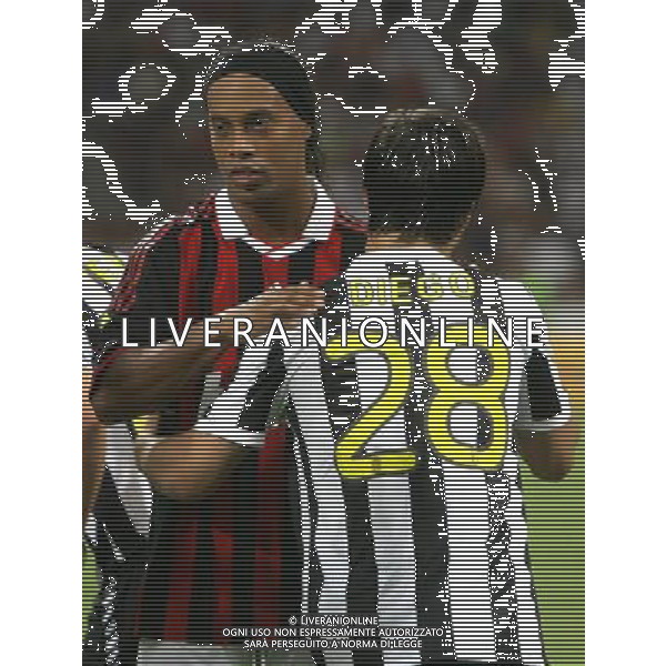 Milan - Juventus Trofeo Berlusconi 17/08/2009 nella foto diego e ronaldinho ©luzzani/Agenzia Aldo Liverani Sas