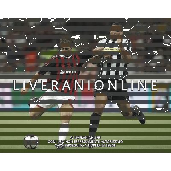 Milan - Juventus Trofeo Berlusconi 17/08/2009 nella foto flamini e felipe melo ©luzzani/Agenzia Aldo Liverani Sas