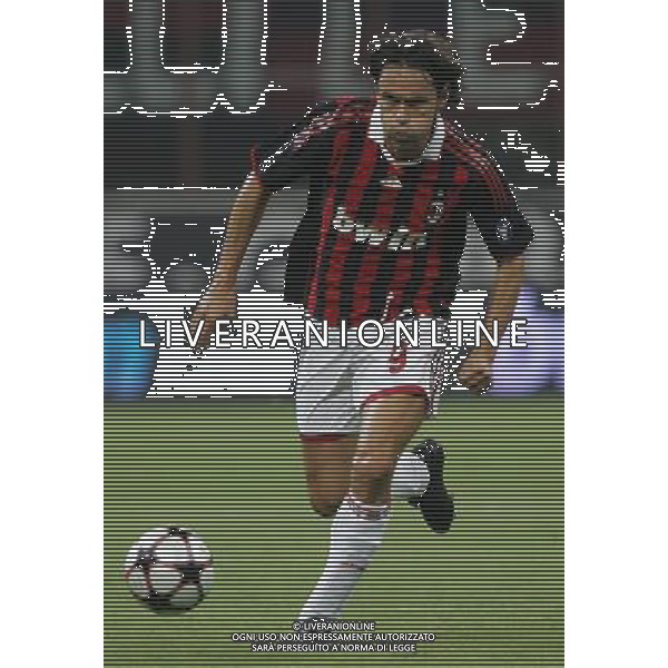 Milano 17-08-2009 Trofeo Luigi Berlusconi 2009 milan-juventus nella foto filippo inzaghi ph marco luzzani/ag aldo liverani s.a.s.