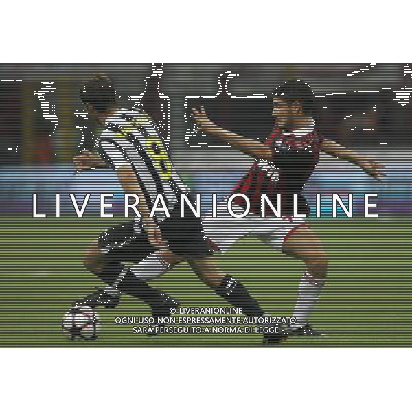 Milano 17-08-2009 Trofeo Luigi Berlusconi 2009 milan-juventus nella foto pato e claudio marchisio ph marco luzzani/ag aldo liverani s.a.s.