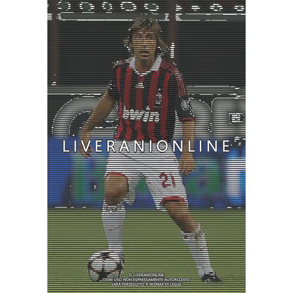 Milano 17-08-2009 Trofeo Luigi Berlusconi 2009 milan-juventus nella foto andrea pirlo ph marco luzzani/ag aldo liverani s.a.s.