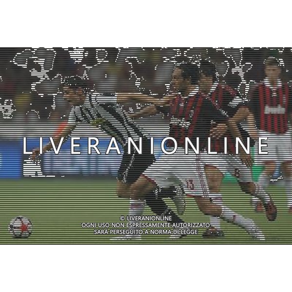 Milano 17-08-2009 Trofeo Luigi Berlusconi 2009 milan-juventus nella foto vincenzio iaquinta e alessandro nesta ph marco luzzani/ag aldo liverani s.a.s.