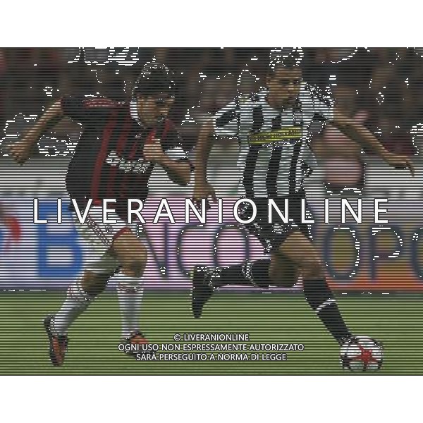 Milano 17-08-2009 Trofeo Luigi Berlusconi 2009 milan-juventus nella foto felipe melo e gennaro gattuso ph marco luzzani/ag aldo liverani s.a.s.
