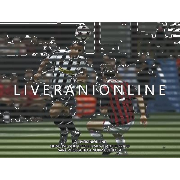Milano 17-08-2009 Trofeo Luigi Berlusconi 2009 milan-juventus nella foto felipe melo e mathieu flamini ph marco luzzani/ag aldo liverani s.a.s.