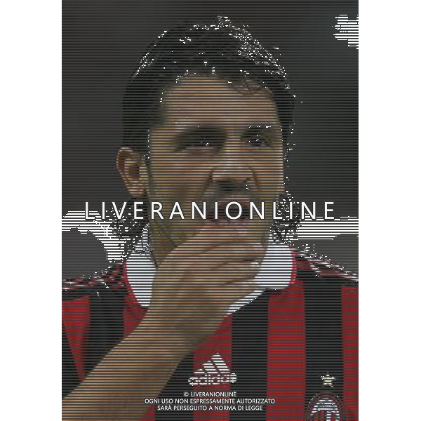 Milano 17-08-2009 Trofeo Luigi Berlusconi 2009 milan-juventus nella foto gennaro gattuso ph marco luzzani/ag aldo liverani s.a.s.