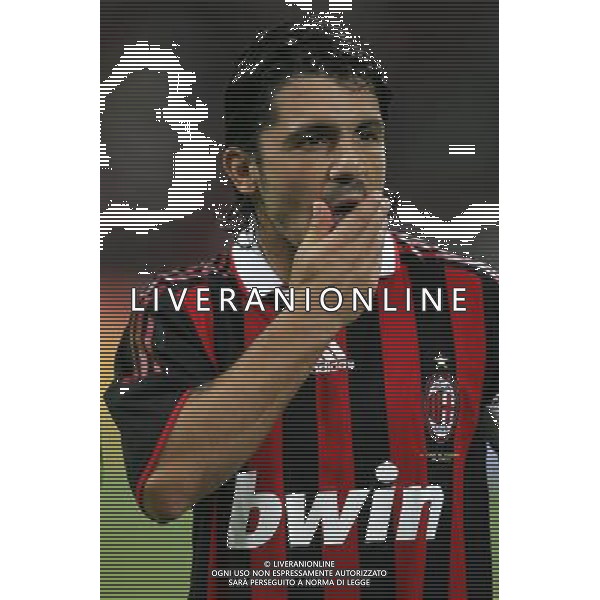 Milano 17-08-2009 Trofeo Luigi Berlusconi 2009 milan-juventus nella foto gennaro gattuso ph marco luzzani/ag aldo liverani s.a.s.