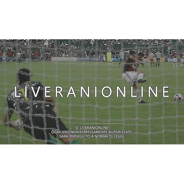 Milano 17-08-2009 Trofeo Luigi Berlusconi 2009 milan-juventus nella foto rigore marco borriello ph marco luzzani/ag aldo liverani s.a.s.