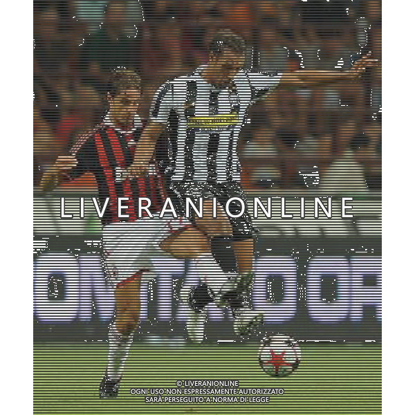 Trofeo Berlusoni Milano - 17.08.2009 Milan-Juventus Nella Foto:ZEBINA-ANTONINI /Ph.Vitez-Ag. Aldo Liverani