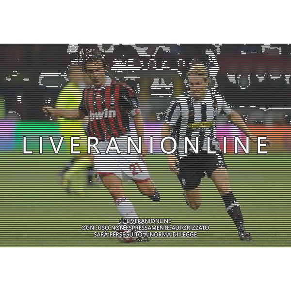 Trofeo Berlusoni Milano - 17.08.2009 Milan-Juventus Nella Foto:PIRLO ANDREA-POULSEN /Ph.Vitez-Ag. Aldo Liverani