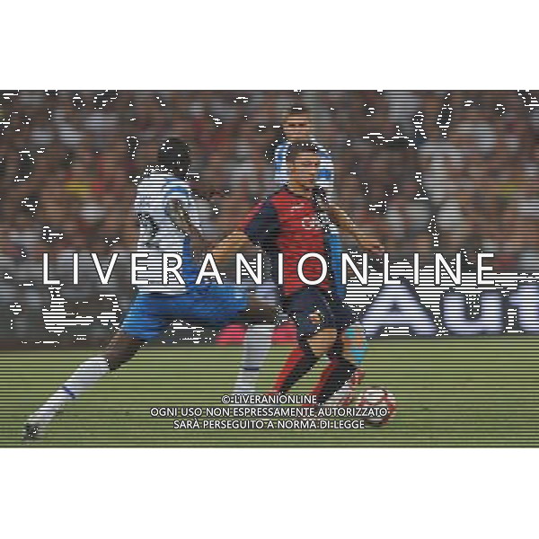 20-08-2009 Genova Europa Leauge 2009/2010 Sport-Calcio Genoa Odense Europa Leauge 2009/2010 Nella foto: bocchetti ag aldo liverani 