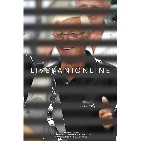 20-08-2009 Genova Genoa Odense Europa Leauge 2009/2010 Nella foto: Lippi marcello ag aldo liverani 