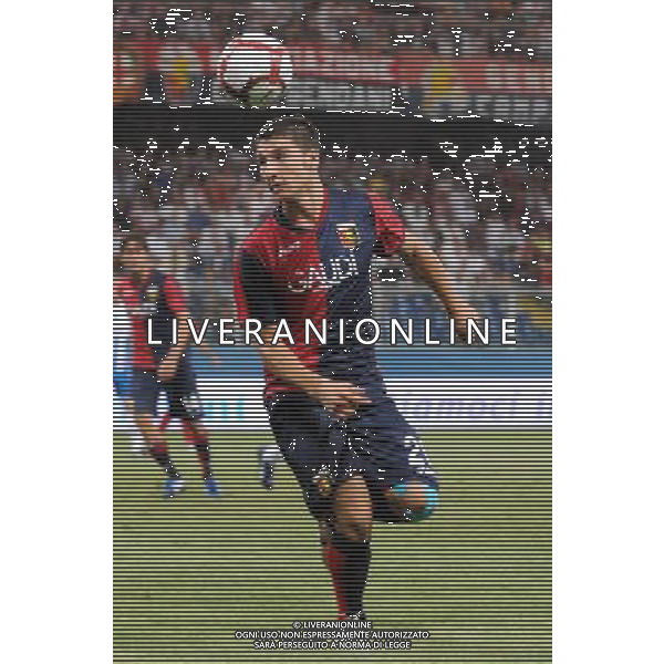 20-08-2009 Genova Sport-Calcio Genoa Odense Europa Leauge 2009/2010 Nella foto: Bocchetti salvatore ag aldo liverani 