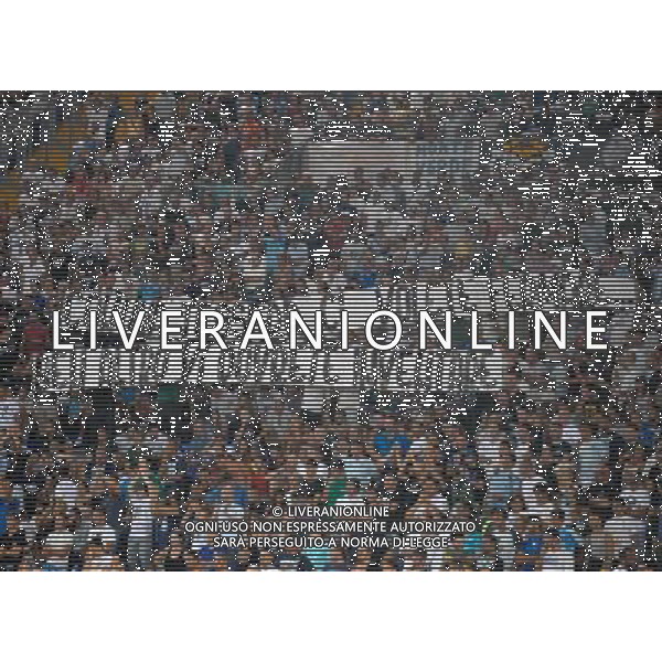 Roma - Stadio Olimpico - 20/08/2009 - Preliminari UEFA EUROPA LEAGUE - SS Lazio vs Elfborg- nella foto: Striscione in curva tema tessera del tifoso ph. Corradetti / ag. Aldo LIVERANI