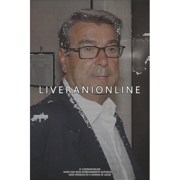 MILANO 25/08/2009 SPORT ASSEMBLEA LEGA CALCIO PRESIDENTI DI SERIE A TIM E SERIE B TIM NELLA FOTO ALDO SPINELLI PH.FIOCHI/AGENZIA ALDO LIVERANI S A S