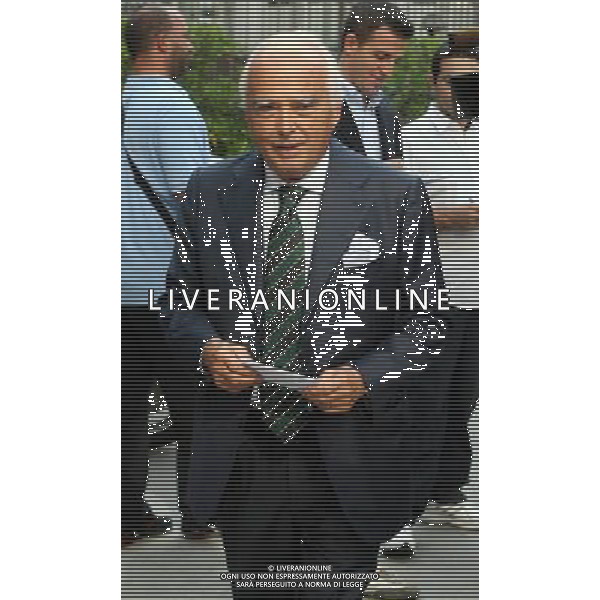 MILANO 25/08/2009 SPORT ASSEMBLEA LEGA CALCIO PRESIDENTI DI SERIE A TIM E SERIE B TIM NELLA FOTO GARRONE RICCARDO PH.FIOCHI/AGENZIA ALDO LIVERANI S A S