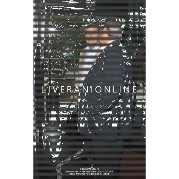 MILANO 25/08/2009 SPORT ASSEMBLEA LEGA CALCIO PRESIDENTI DI SERIE A TIM E SERIE B TIM NELLA FOTO L\'AVVOCATO CANTAMESSA E ALDO SPINELLI PH.FIOCHI/AGENZIA ALDO LIVERANI S A S