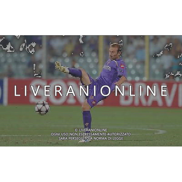 Champions League 2009/2010 Turno Preliminare Ritorno Firenze - 26.08.2009 Fiorentina-Sporting Lisbona Nella Foto:ZANETTI cristiano /Ph.Vitez-Ag. Aldo Liverani