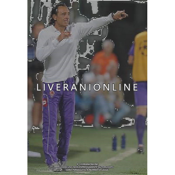 Champions League 2009/2010 Turno Preliminare Ritorno Firenze - 26.08.2009 Fiorentina-Sporting Lisbona Nella Foto:PRANDELLI CESARE /Ph.Vitez-Ag. Aldo Liverani
