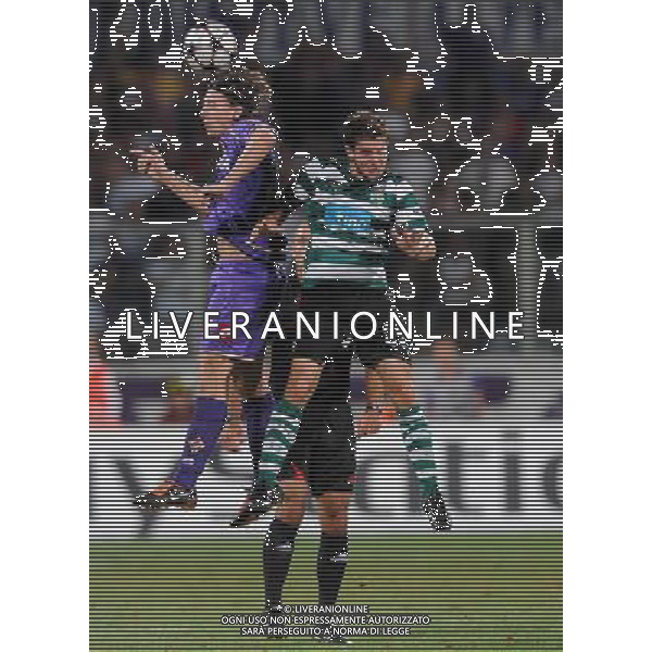 Champions League 2009/2010 Turno Preliminare Ritorno Firenze - 26.08.2009 Fiorentina-Sporting Lisbona Nella Foto: RICCARDO MONTOLIVO-PEREIRINHA /Ph.Vitez-Ag. Aldo Liverani