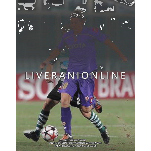 Champions League 2009/2010 Turno Preliminare Ritorno Firenze - 26.08.2009 Fiorentina-Sporting Lisbona Nella Foto:MONTOLIVO RICCARDO /Ph.Vitez-Ag. Aldo Liverani