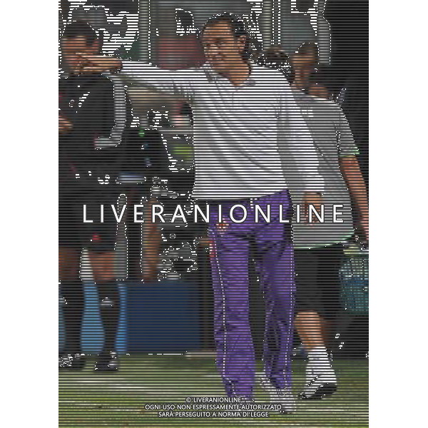 Champions League 2009/2010 Turno Preliminare Ritorno Firenze - 26.08.2009 Fiorentina-Sporting Lisbona Nella Foto:PRANDELLI CESARE /Ph.Vitez-Ag. Aldo Liverani